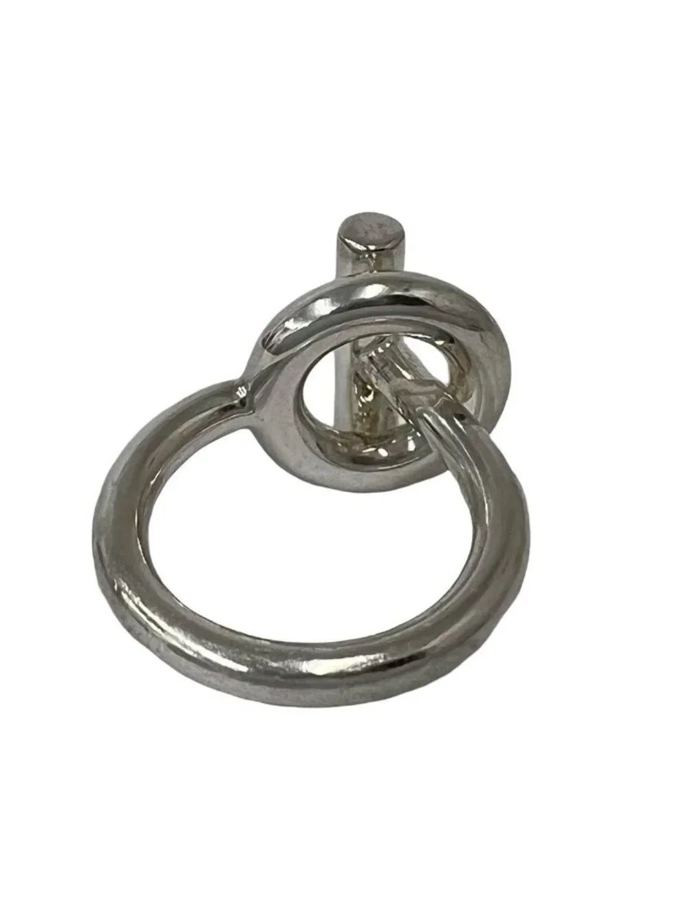 Hermes Echappee Ring 925 Sterling Silver